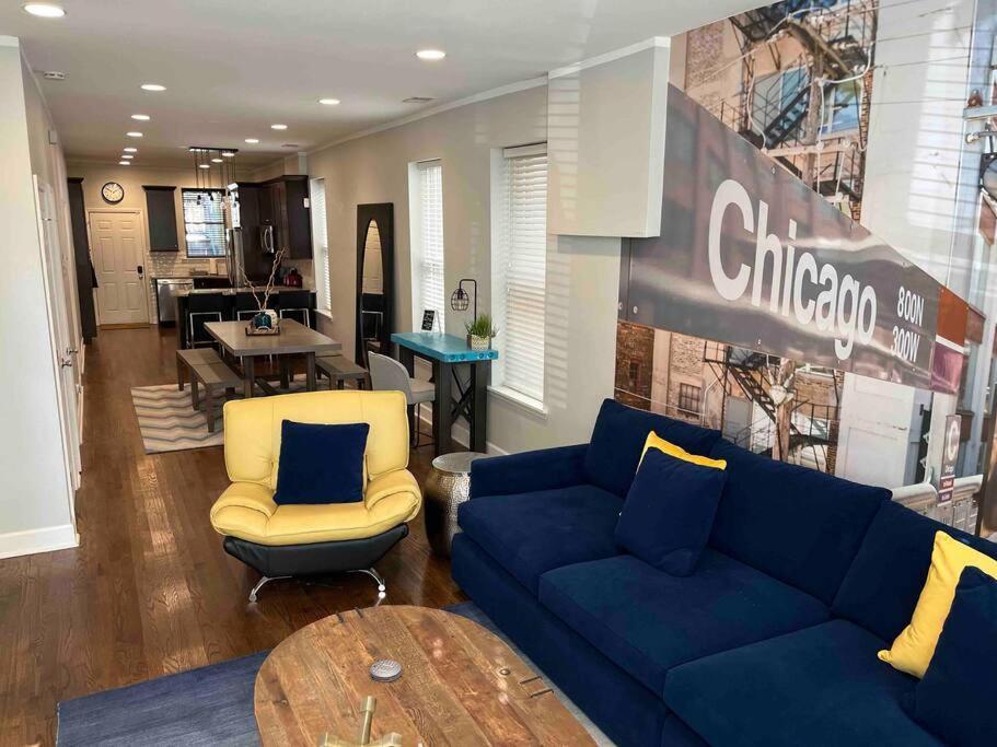 Trendy West Town Flat - 2 Bed / 1.5 Bath W Parking Apartment ชิคาโก ภายนอก รูปภาพ